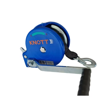 Csörlő 450kg szerelt gurtnival